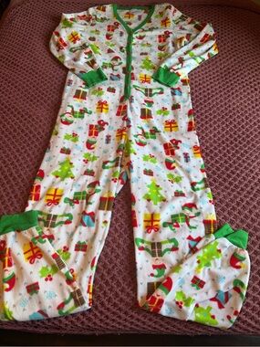 Secret Treasures Pajama Holiday Onesie